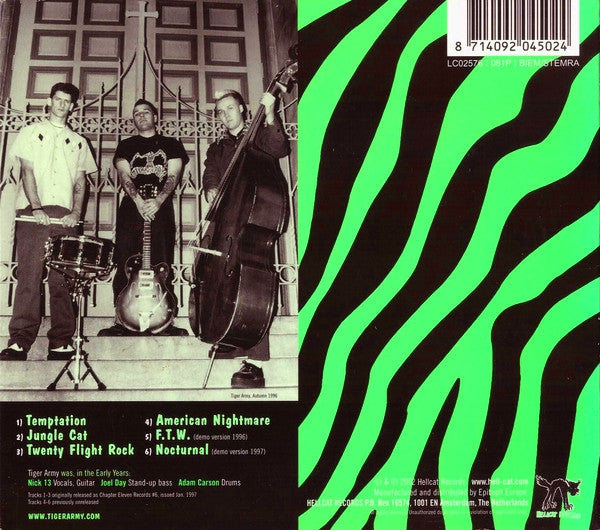 Tiger Army : Early Years EP (CD, EP)
