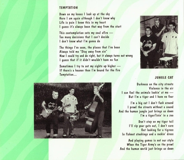 Tiger Army : Early Years EP (CD, EP)