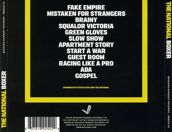 The National : Boxer (CD, Album)