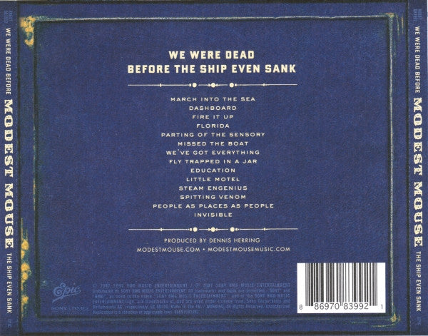 Modest Mouse : We Were Dead Before The Ship Even Sank (CD, Album)