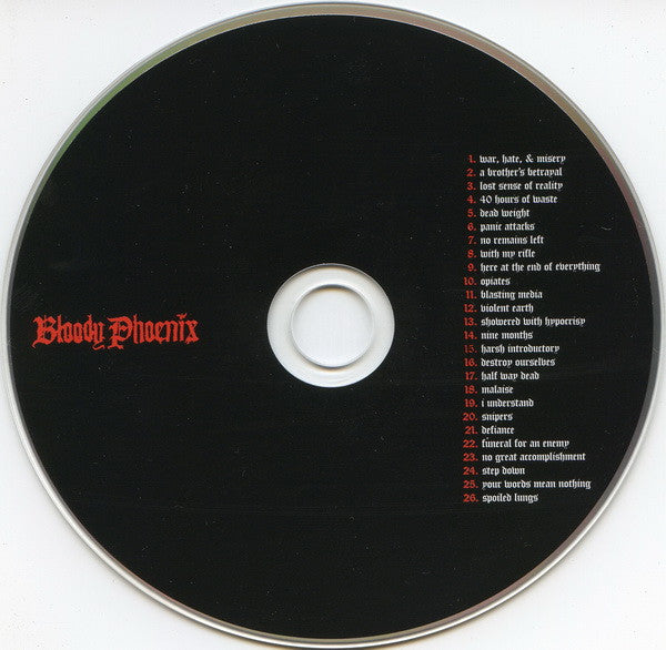 Bloody Phoenix : War, Hate, & Misery (CD, Album)