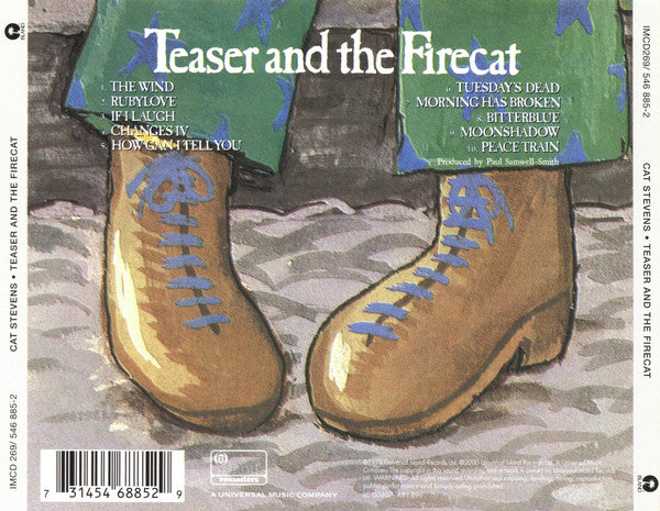 Cat Stevens : Teaser And The Firecat (CD, Album, RE, RM)