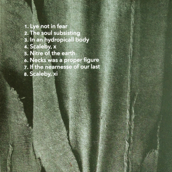 The Inward Circles : And Right Lines Limit And Close All Bodies (CD, Album)