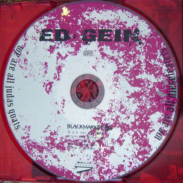 Ed Gein : Judas Goats & Dieseleaters (CD, Album)