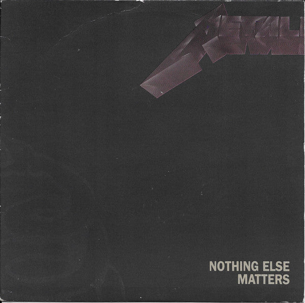 Metallica : Nothing Else Matters (7", Single, Pap)