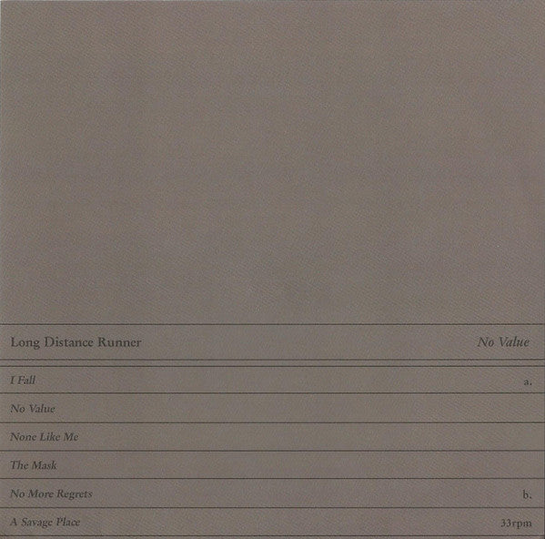 Long Distance Runner (2) : No Value (7", EP)