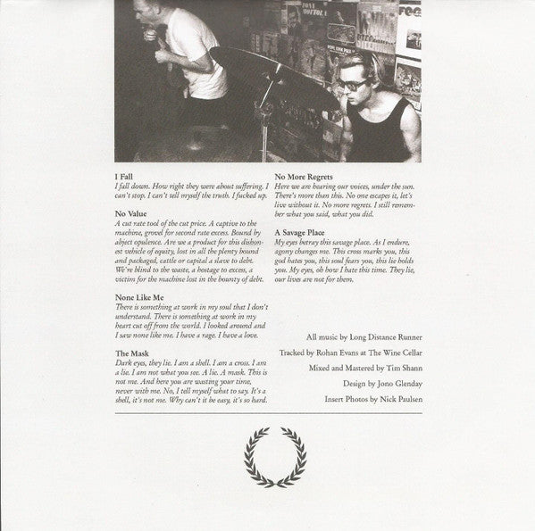 Long Distance Runner (2) : No Value (7", EP)