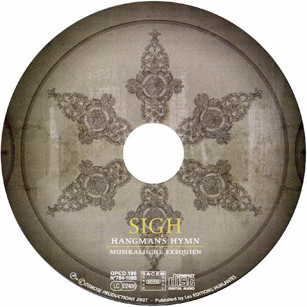 Sigh (2) : Hangman's Hymn - Musikalische Exequien (CD, Album)