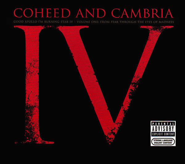Coheed And Cambria : Good Apollo I'm Burning Star IV | Volume One: From Fear Through The Eyes Of Madness (CD, Album, O-C)