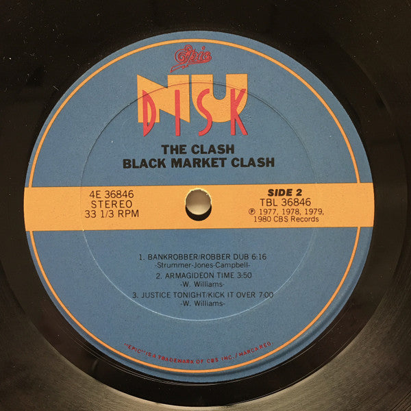 The Clash : Black Market Clash (10", EP, Comp, Ter)