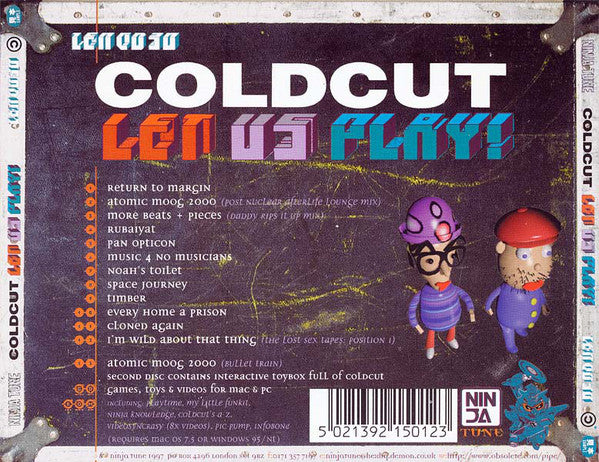 Coldcut : Let Us Play! (CD, Album + CD, Enh)