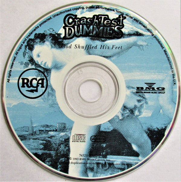 Crash Test Dummies : God Shuffled His Feet (CD, Album)