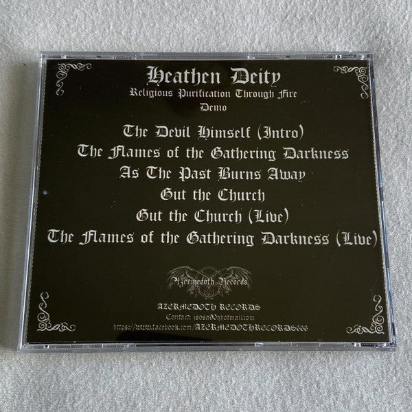 Heathen Deity : Religious Purification Through Fire (CD)
