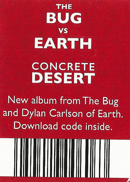 The Bug Vs Earth (2) : Concrete Desert (LP, Album, Whi + LP, Album, Gre + 12", Red)
