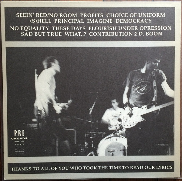 Seein' Red : Seein' Red (LP, Album)