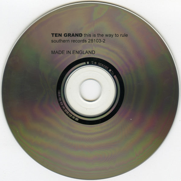 Ten Grand : This Is The Way To Rule (CD, Album)