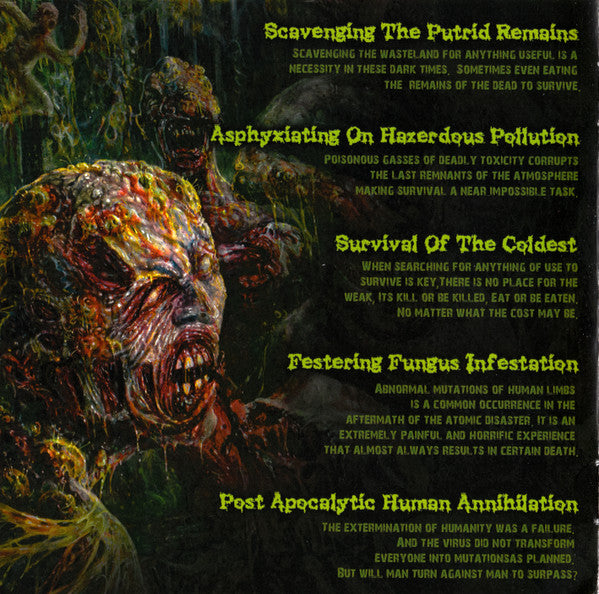Diphenylchloroarsine : Post Apocalyptic Human Annihilation (CD, Album)