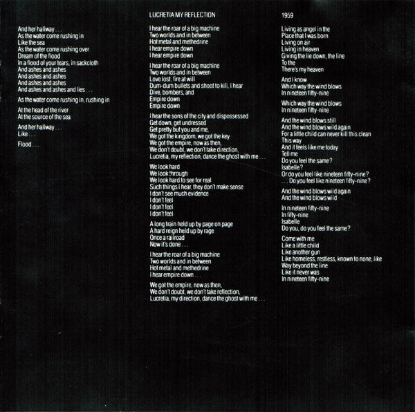 The Sisters Of Mercy : Floodland (CD, Album, RE, WME)