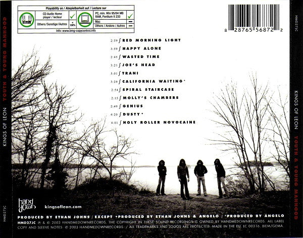 Kings Of Leon : Youth & Young Manhood (CD, Album, Copy Prot.)