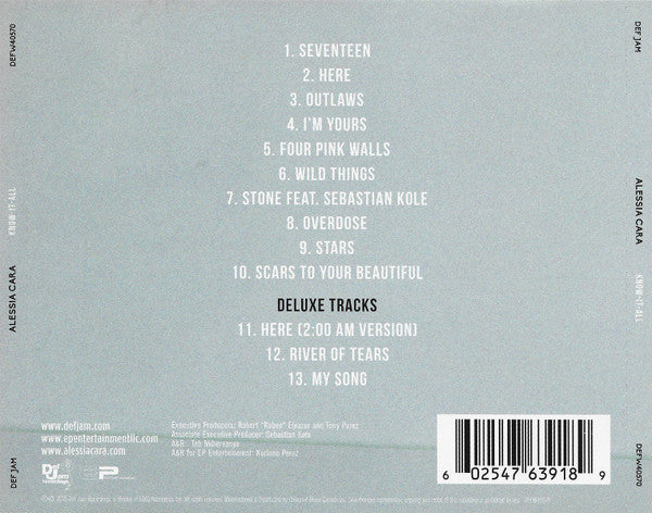 Alessia Cara : Know-It-All (CD, Album, Dlx)