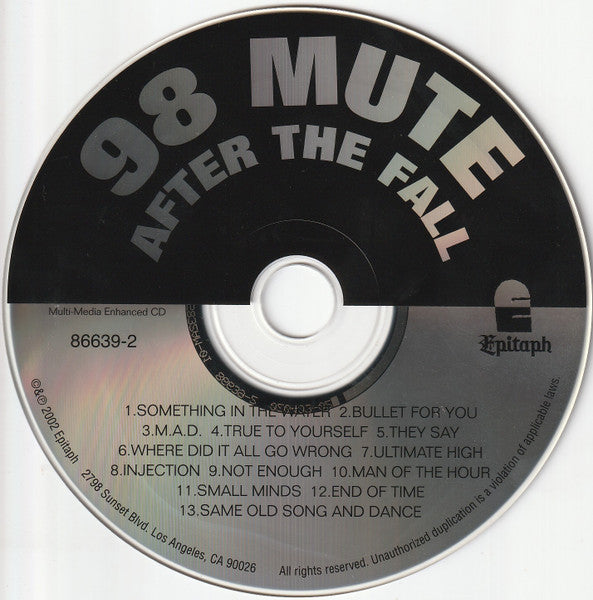 98 Mute : After The Fall (CD, Album, Enh)