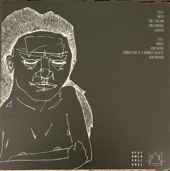 Burlap (2) : Burnout King (LP, Album, Whi)