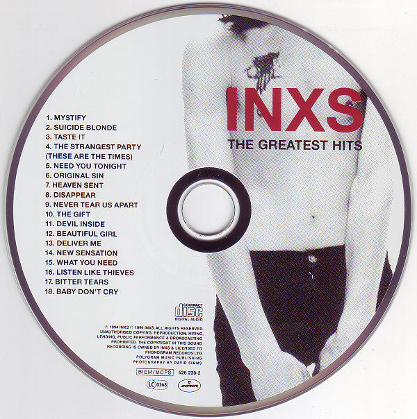 INXS : The Greatest Hits (CD, Comp)