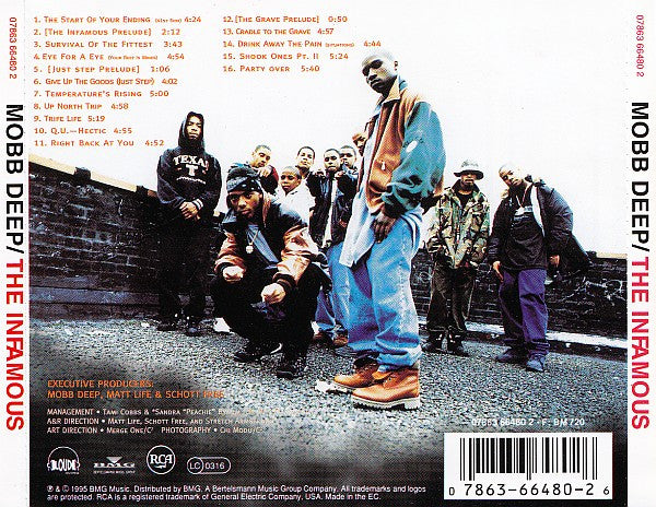Mobb Deep : The Infamous (CD, Album)