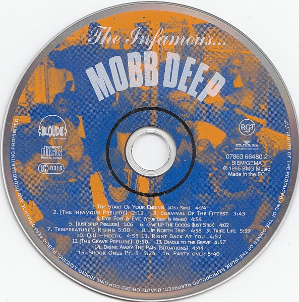 Mobb Deep : The Infamous (CD, Album)