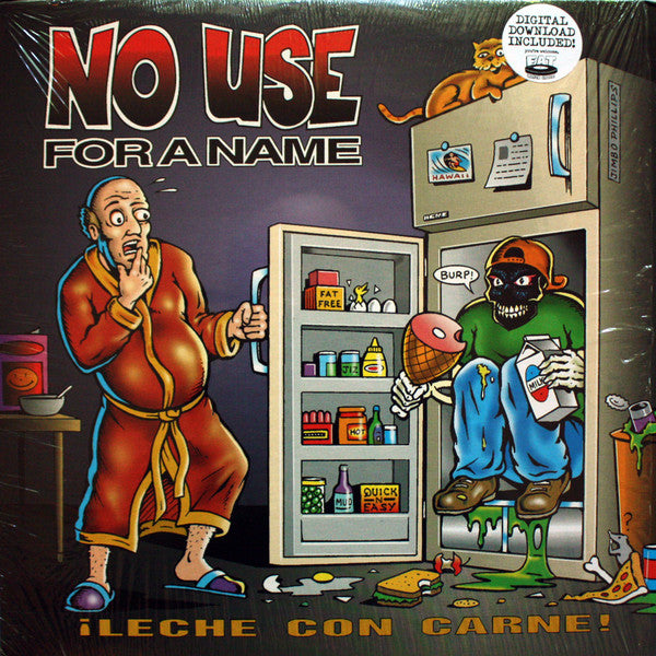 No Use For A Name : ¡Leche Con Carne! (LP, Album, RE, RP)