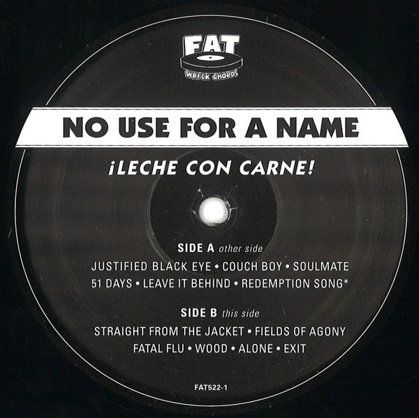 No Use For A Name : ¡Leche Con Carne! (LP, Album, RE, RP)