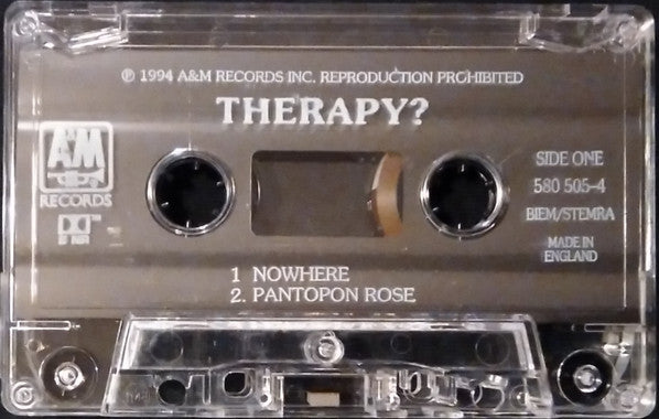 Therapy? : Nowhere (Cass, Single)