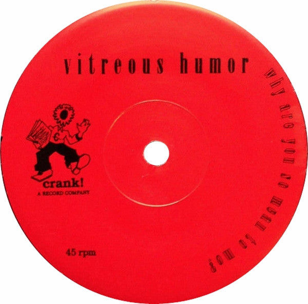 Boys Life / Vitreous Humor : Temporary / Why Are You So Mean To Me? (7")