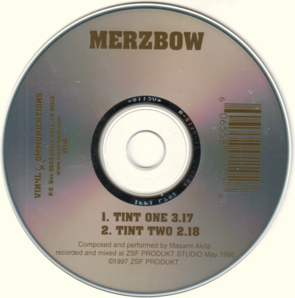 Merzbow : Tint (CD, Single)