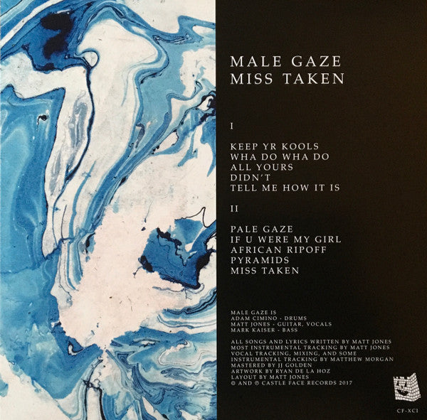 Male Gaze : Miss Taken (LP, Album, Ltd, Hal)