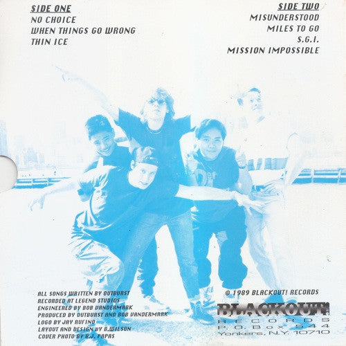 Outburst (6) : Miles To Go (7", Whi)
