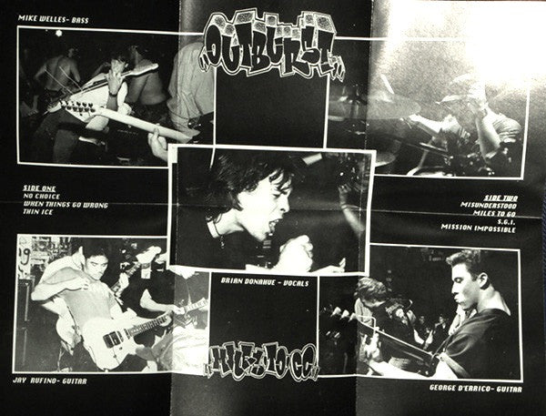 Outburst (6) : Miles To Go (7", Whi)