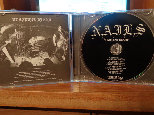 Nails : Unsilent Death (CD, Album)