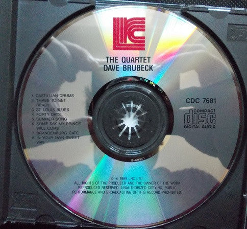 Dave Brubeck : The Quartet (CD)