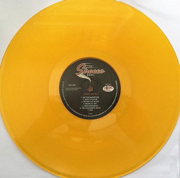 Sirocco Bros. : Come On In (LP, Album, Ltd, yel)
