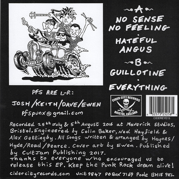 Picture Frame Seduction : Interrupted Piss (7", EP)