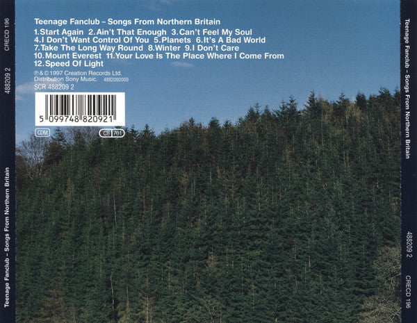 Teenage Fanclub : Songs From Northern Britain (CD, Album, RE)