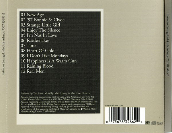 Tori Amos : Strange Little Girls (CD, Album, 1st)