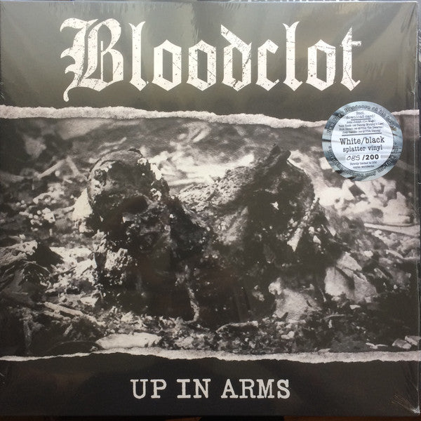 Bloodclot* : Up In Arms (LP, Album, Ltd, Num, Whi)