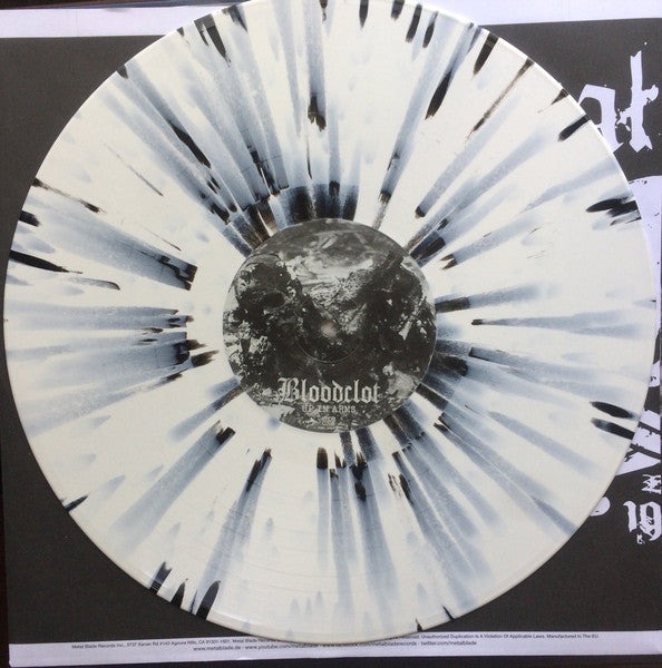 Bloodclot* : Up In Arms (LP, Album, Ltd, Num, Whi)