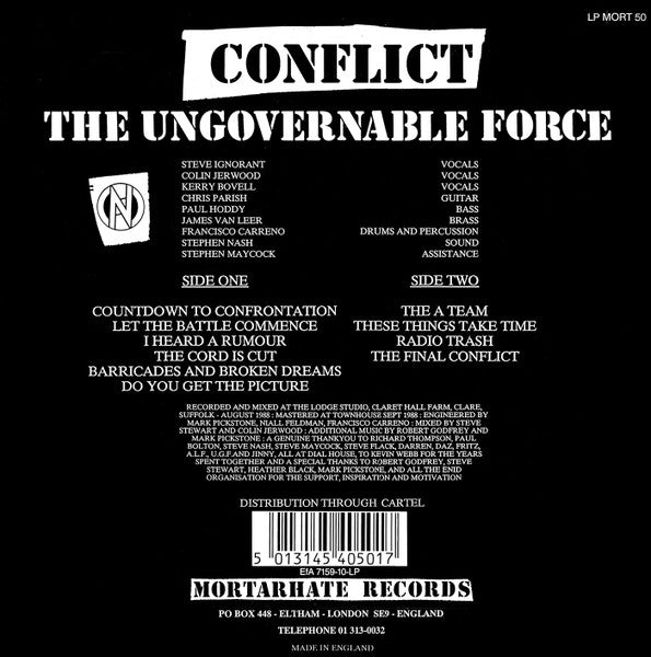 Conflict (2) : The Final Conflict (LP, Album, Gat)