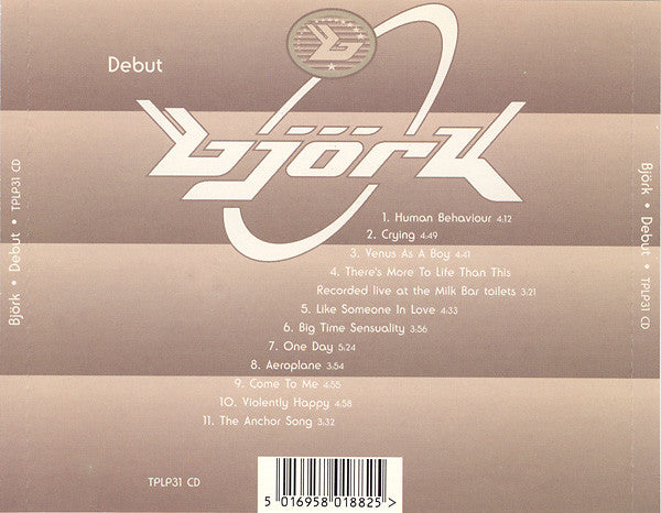 Björk : Debut (CD, Album)