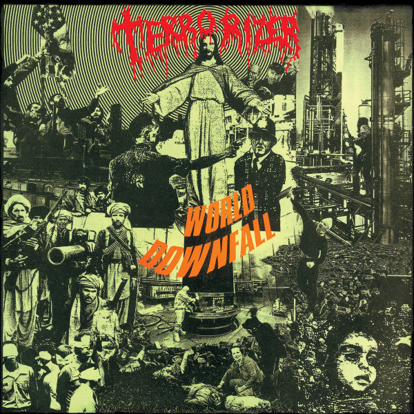Terrorizer : World Downfall (LP, Album, RE, RM)