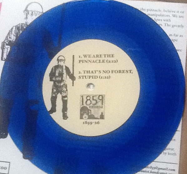 Abolitionist : The Pinnacle EP (7", EP, Num, Blu)