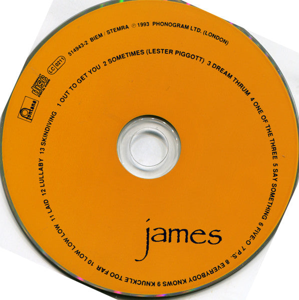 James : Laid (CD, Album, RP)
